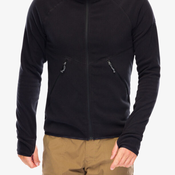 Hanorac fleece Turbat Summit - black