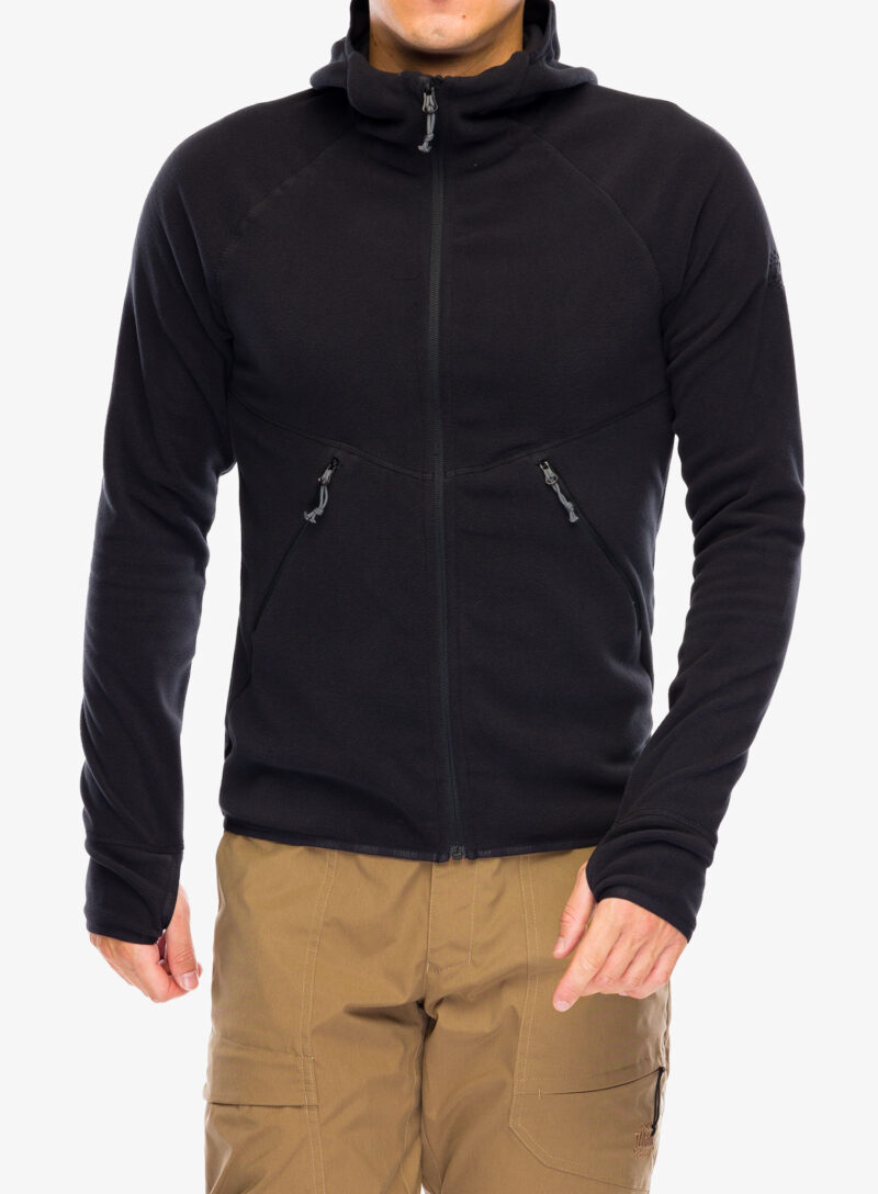 Hanorac fleece Turbat Summit - black