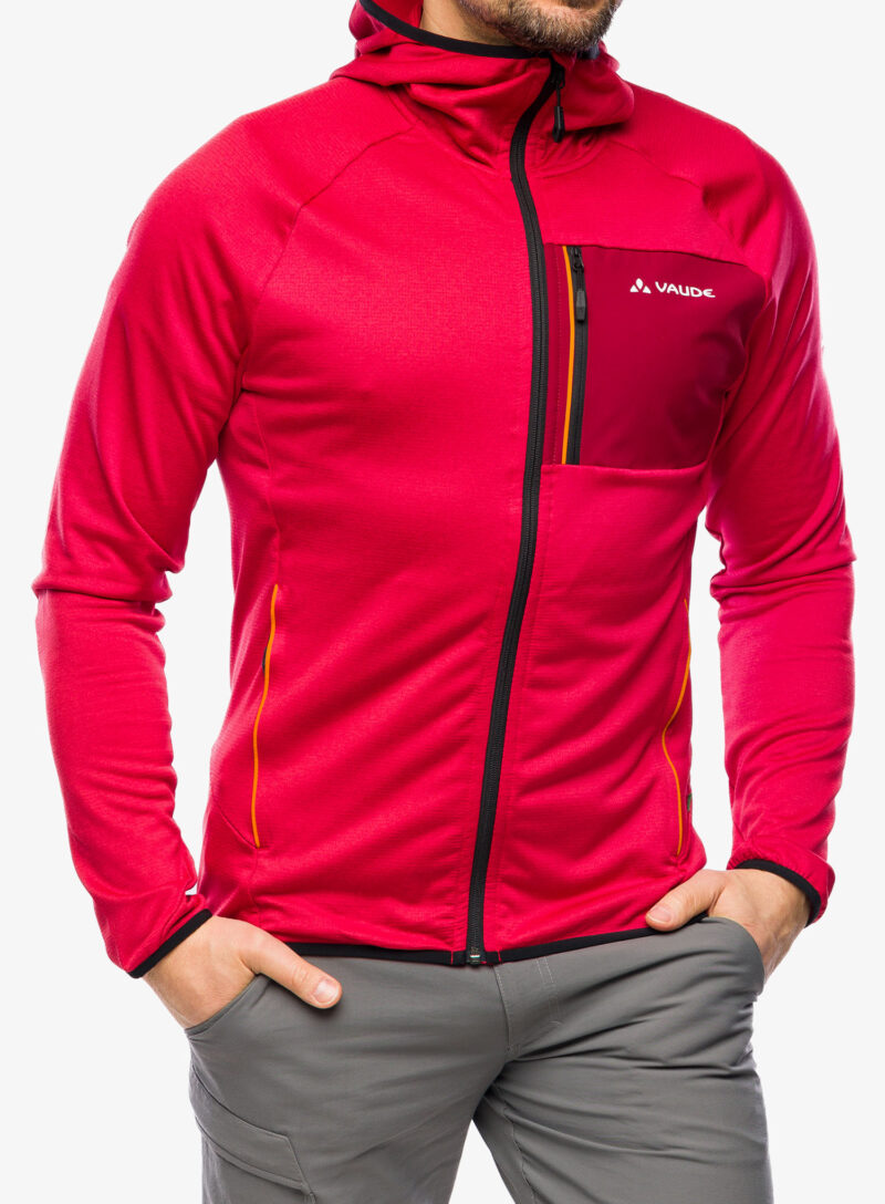 Hanorac fleece Vaude Tekoa Fleece Jacket II - red