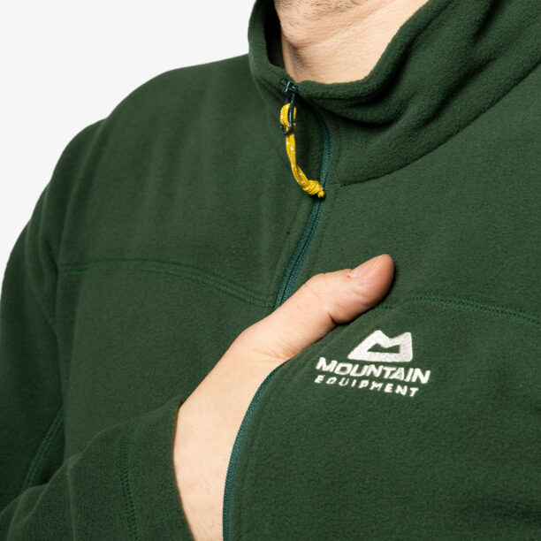 Original Hanorac fleece barbati Mountain Equipment Micro Zip T - conifer