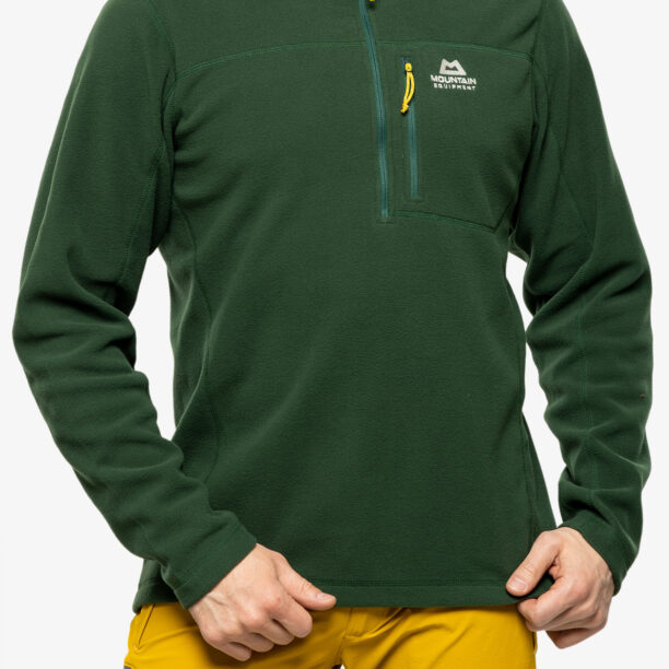 Hanorac fleece barbati Mountain Equipment Micro Zip T - conifer