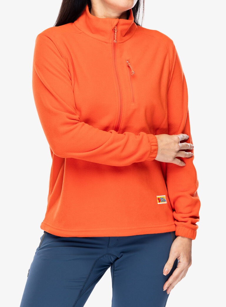 Cumpăra Hanorac fleece femei Fjallraven Vardag Lite Fleece - flame orange