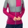 Hanorac fleece femei Norrona Lyngen Alpha90 Jacket - festival fuchsia