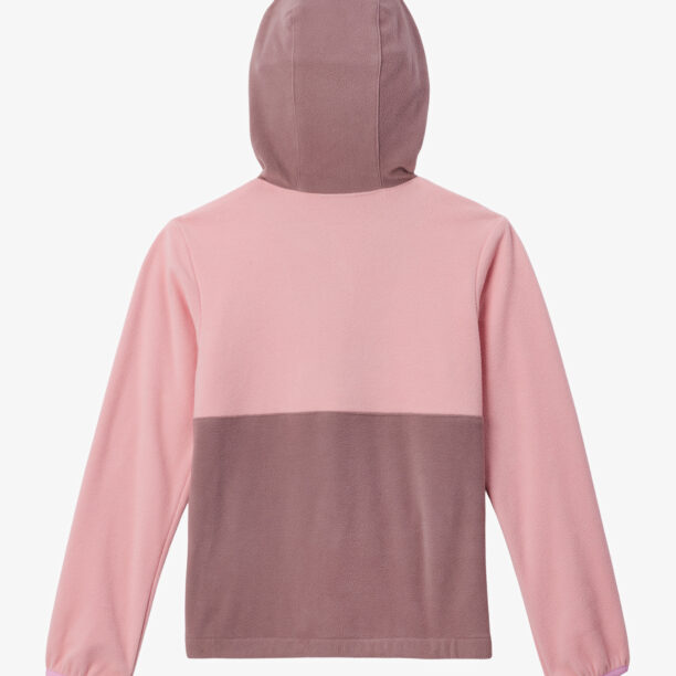 Hanorac pentru băieți Columbia Back Bowl Lite Half Zip Hoodie - salmon rose/fig/cosmos preţ