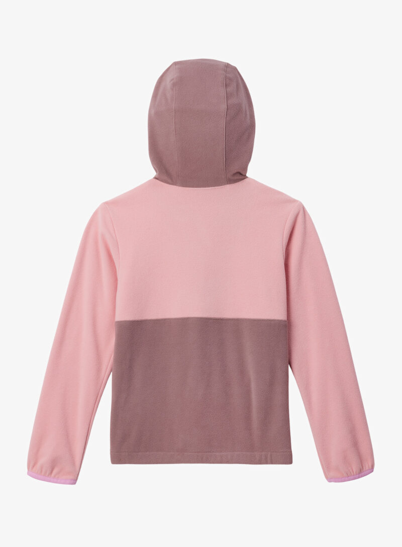 Hanorac pentru băieți Columbia Back Bowl Lite Half Zip Hoodie - salmon rose/fig/cosmos preţ