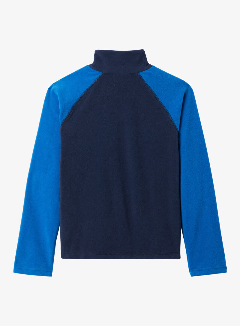 Hanorac pentru băieți Columbia Glacial Half Zip - collegiate navy/bright indigo preţ