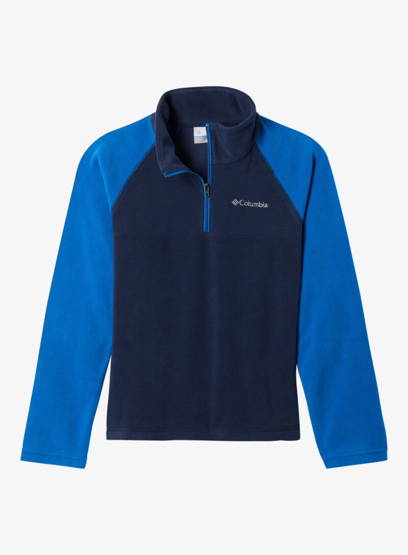 Hanorac pentru băieți Columbia Glacial Half Zip - collegiate navy/bright indigo