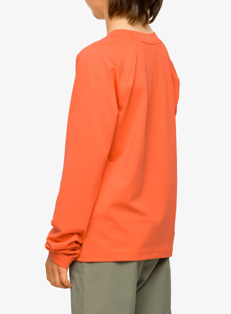 Preţ Hanorac pentru băieți The North Face Amphibious L/S Sun Tee - retro orange