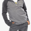 Hanorac pentru copii Columbia Glacial Half Zip - city grey/shark/columbia grey