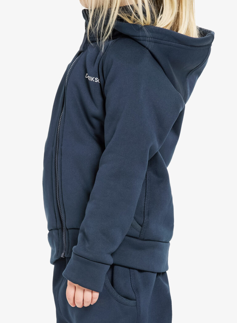 Original Hanorac pentru copii Didriksons Corin Full Zip - navy