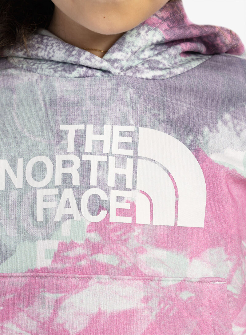 Original Hanorac pentru fete The North Face Girl's Drew Peak Light Hoodie - pink