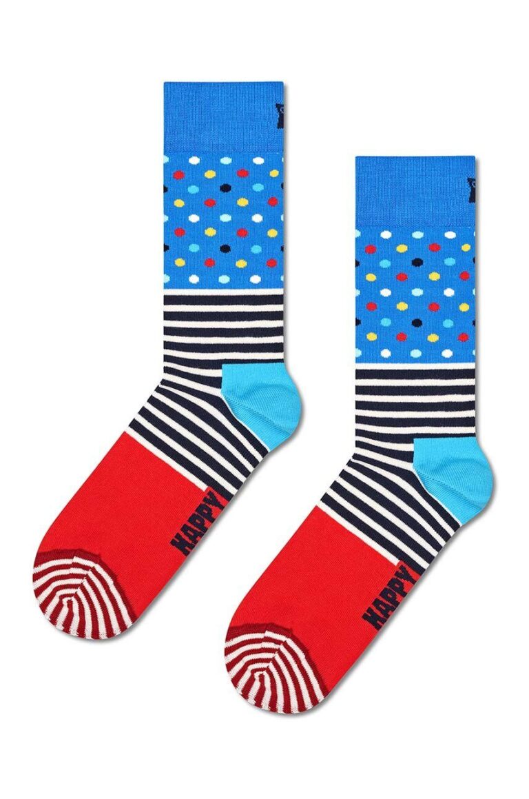 Happy Socks sosete 4-Pack Black week Striped 4-pack SXSTR09-0100 preţ