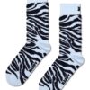 Happy Socks sosete Fluffy Zebra Sock P001306