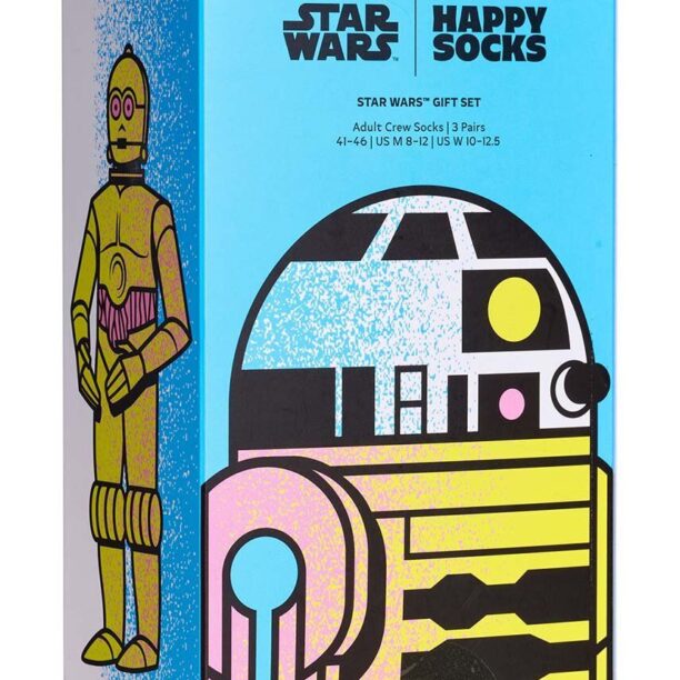 Happy Socks sosete Star Wars 3-pack Gift Set 3-pack P002890