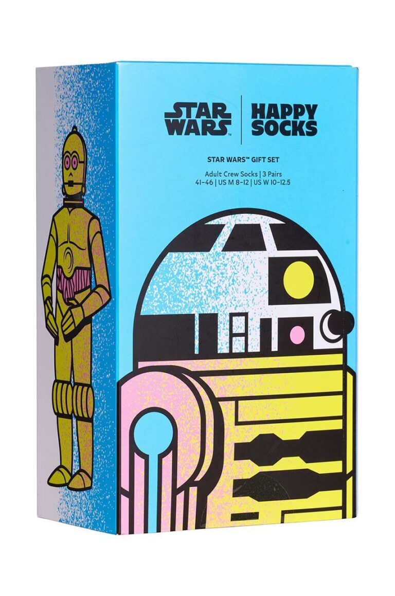 Happy Socks sosete Star Wars 3-pack Gift Set 3-pack P002890