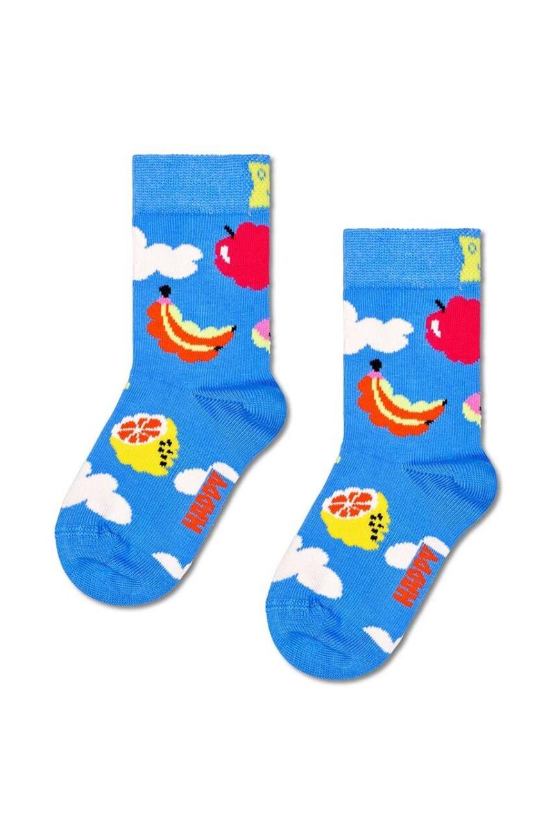 Happy Socks sosete copii Kids 2-Pack Cloudy Fruit Socks 2-pack P001473 preţ