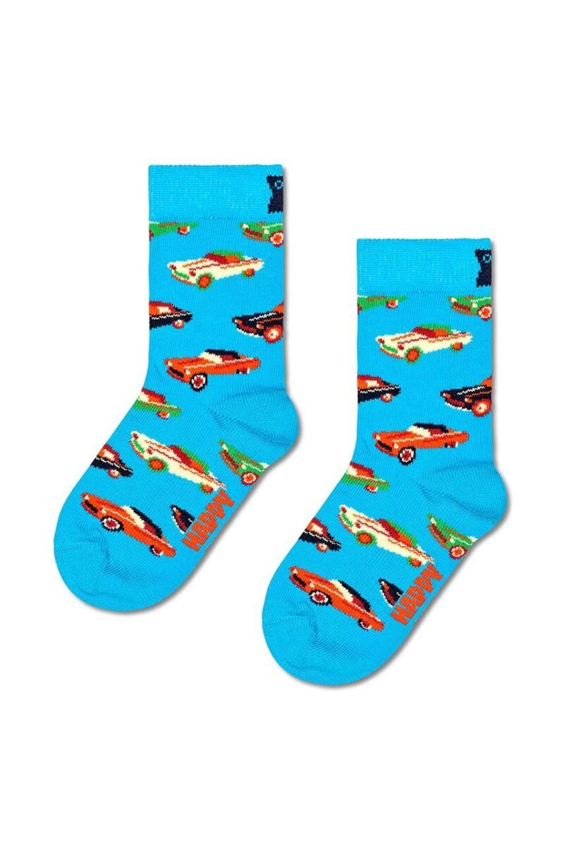 Happy Socks sosete copii Kids Car Sock P001454