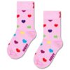 Happy Socks sosete copii Kids Heart Sock culoarea roz