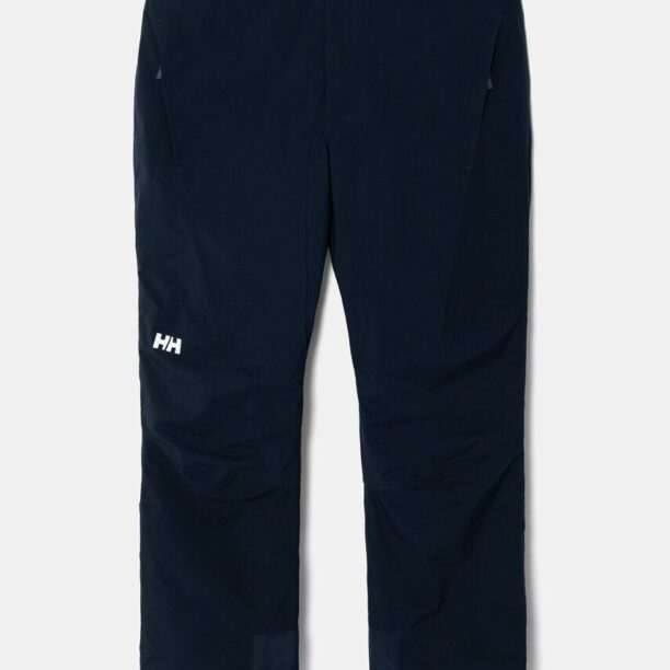 Helly Hansen pantaloni de schi Alpine culoarea albastru marin