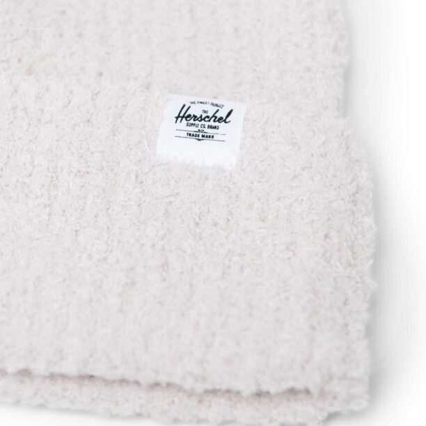 Herschel caciula Boucle Beanie culoarea bej preţ