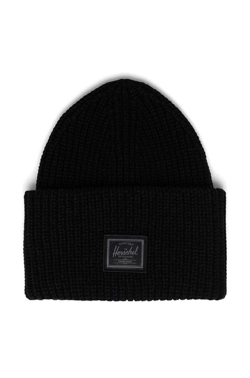 Herschel caciula Juneau Beanie culoarea negru