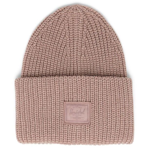 Herschel caciula Juneau Beanie culoarea roz