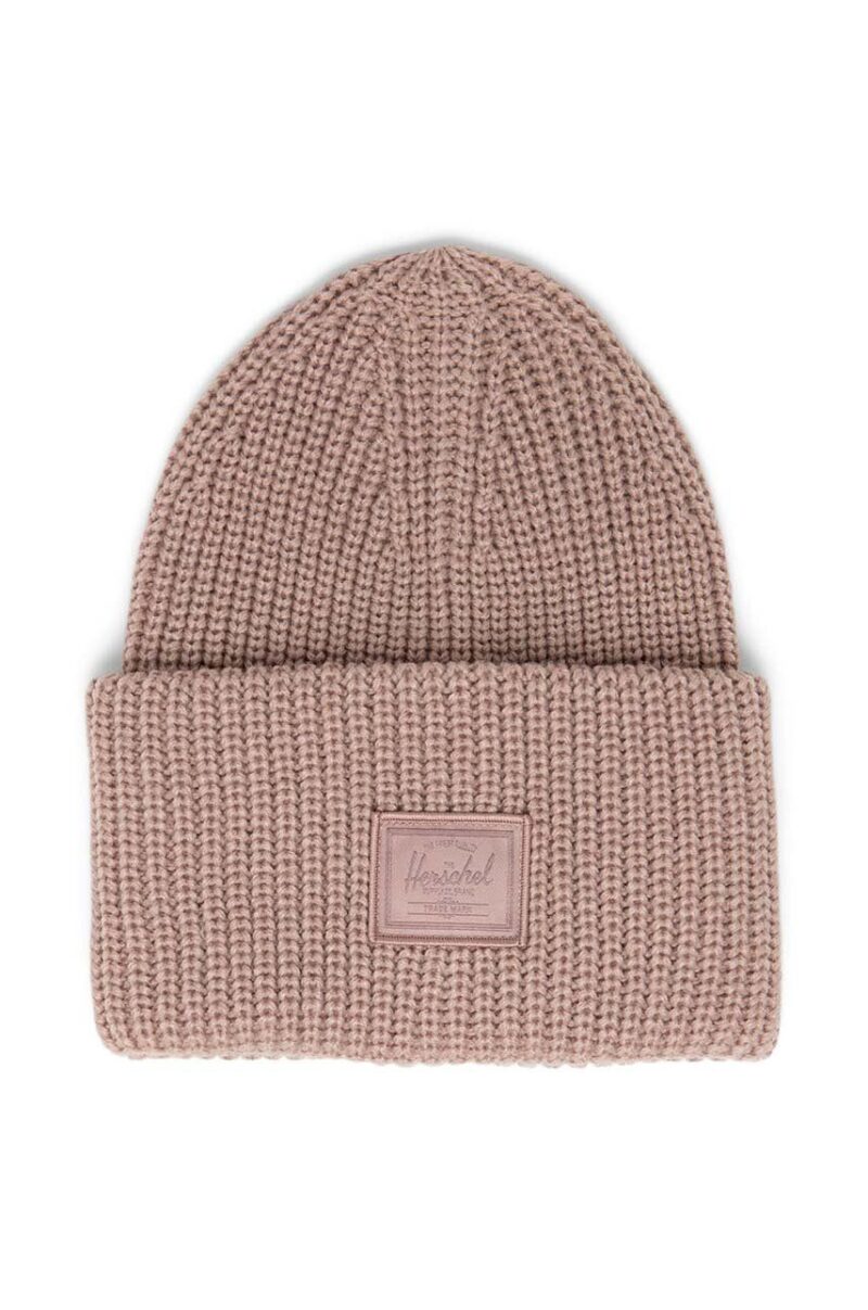 Herschel caciula Juneau Beanie culoarea roz