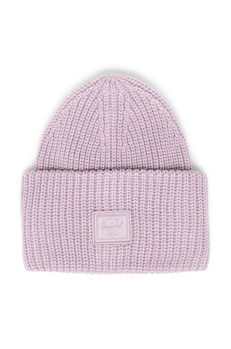 Herschel caciula Juneau Beanie culoarea violet