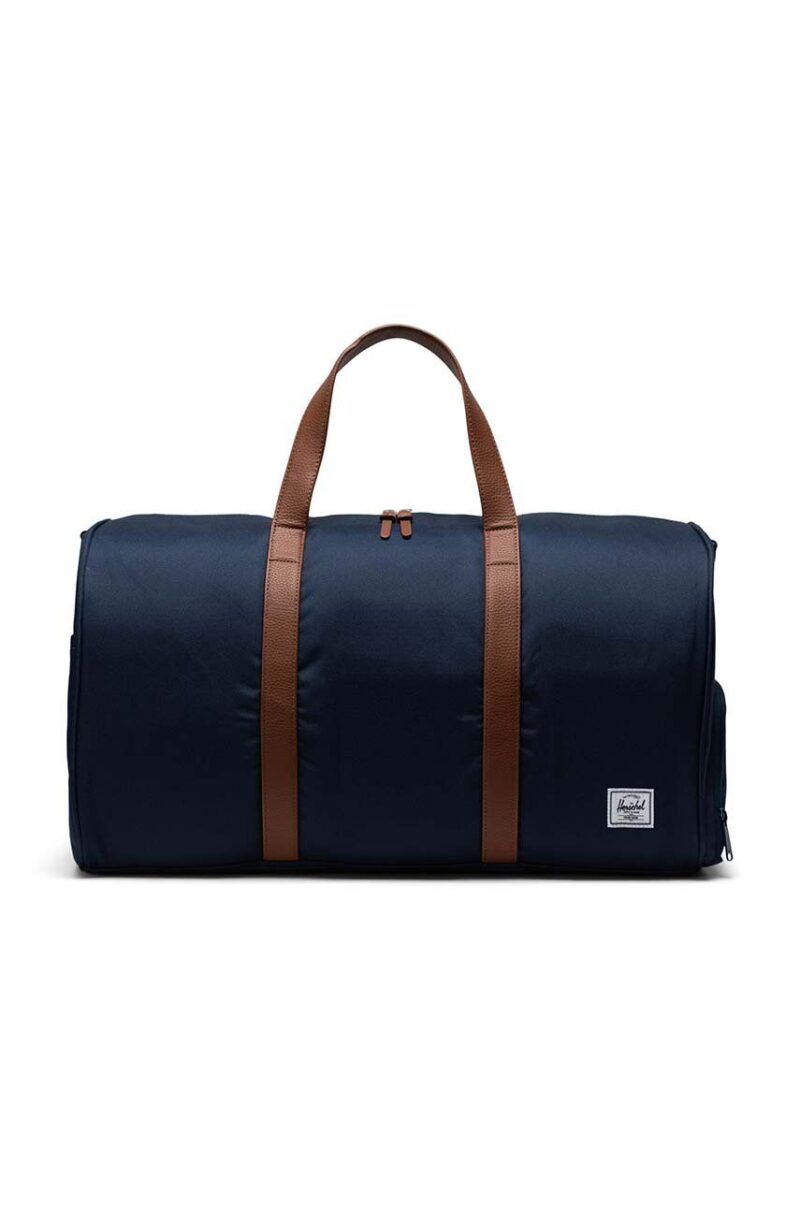 Herschel geanta Novel Duffle culoarea albastru marin