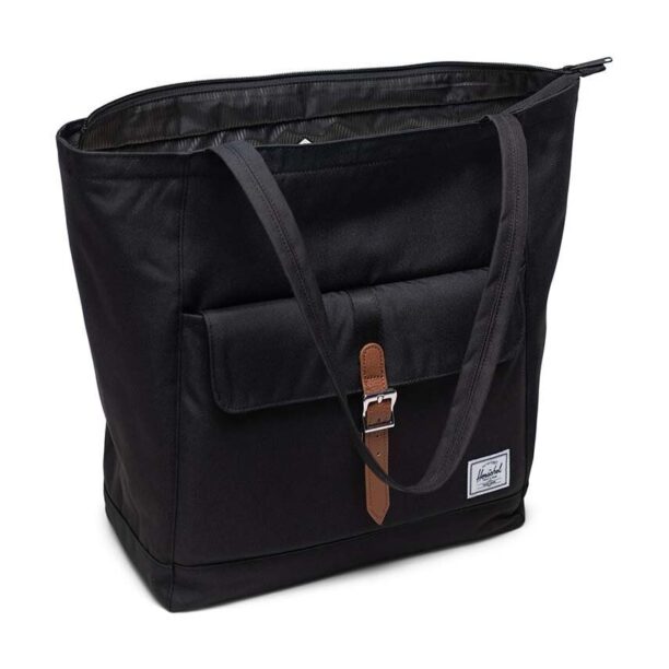 Herschel poseta Retreat Tote culoarea negru preţ