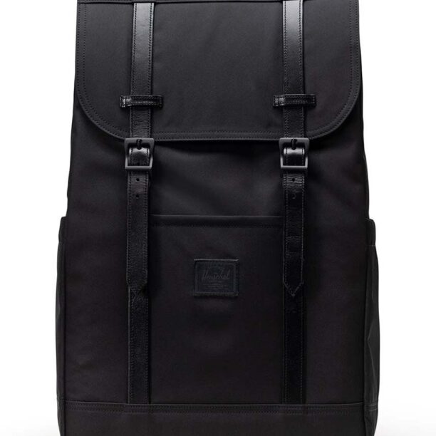 Herschel rucsac Herschel Retreat culoarea negru