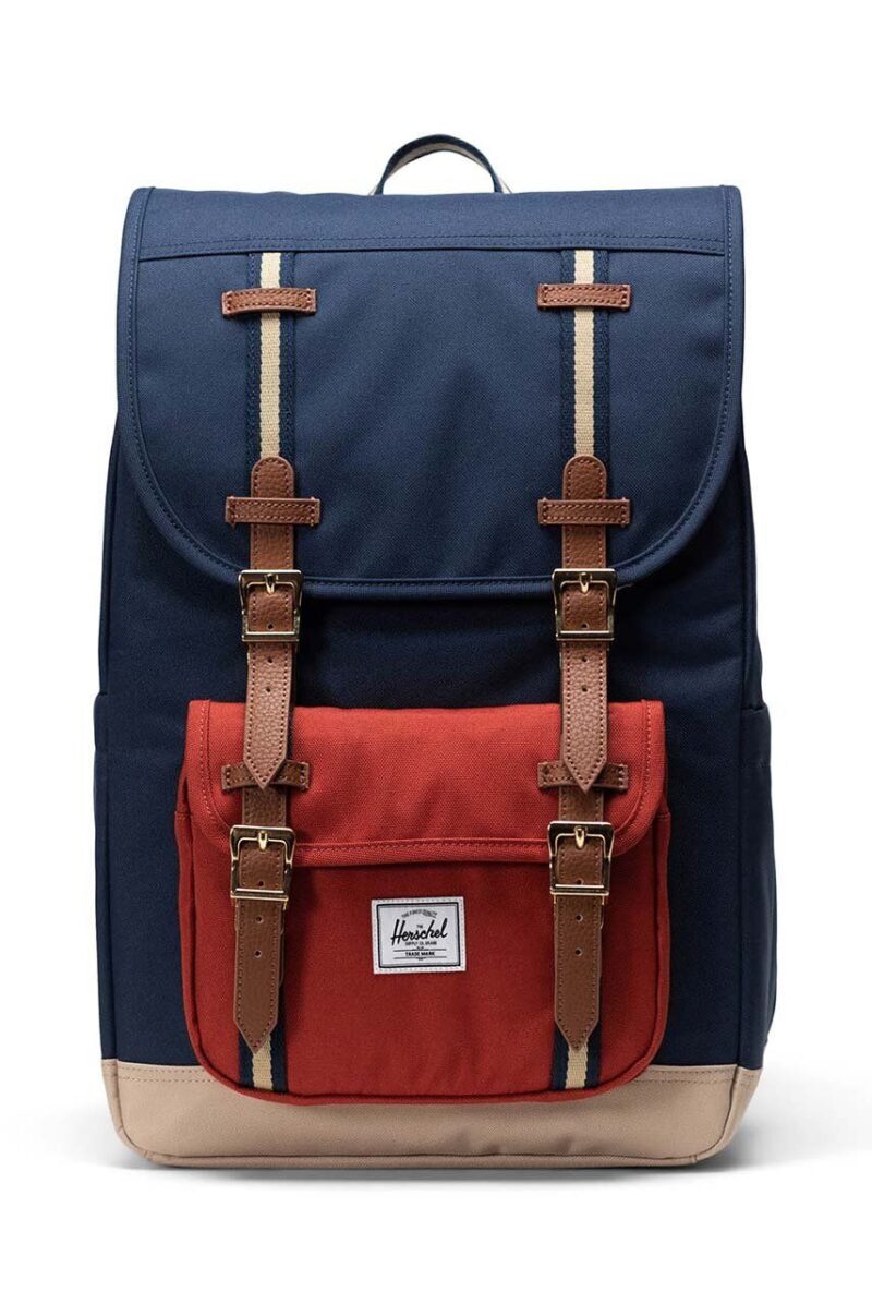 Herschel rucsac Little America Mid Backpack culoarea negru