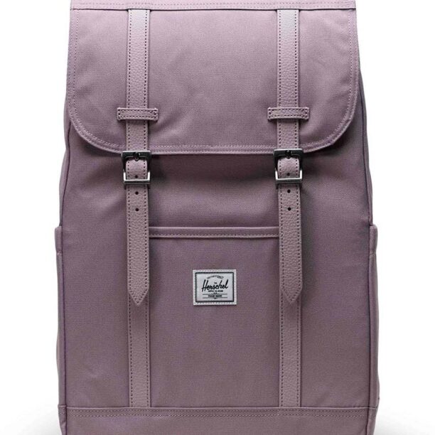 Herschel rucsac Retreat Backpack culoarea violet