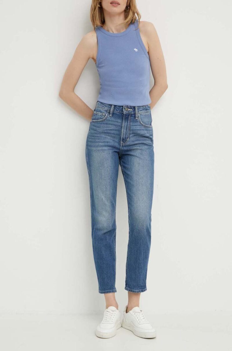 Hollister Co. jeansi femei high waist