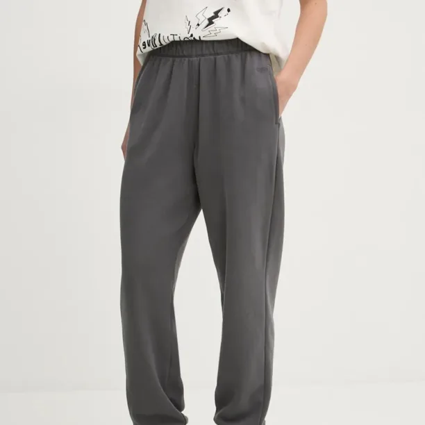 Hollister Co. pantaloni de trening culoarea gri