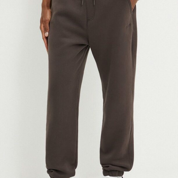 Hollister Co. pantaloni de trening culoarea maro