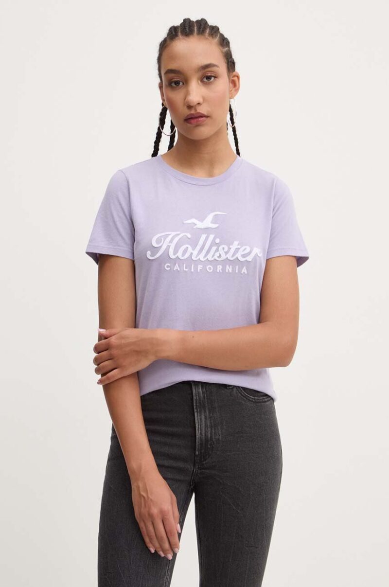 Hollister Co. tricou din bumbac femei