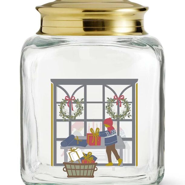 Holmegaard recipient cu capac Christmas Biscuit Jar preţ