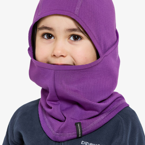 Horn pentru copii Didriksons Jadis Balaclava - royal purple preţ