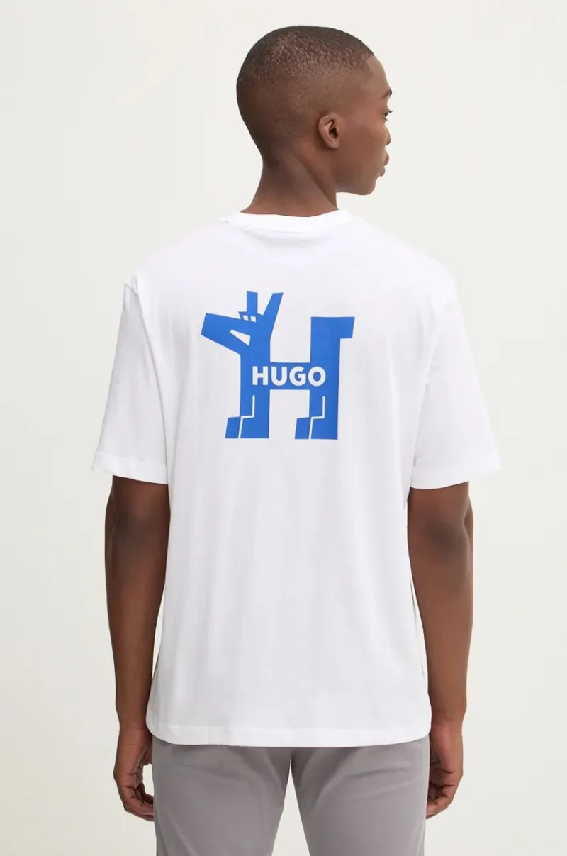 Hugo Blue tricou din bumbac barbati