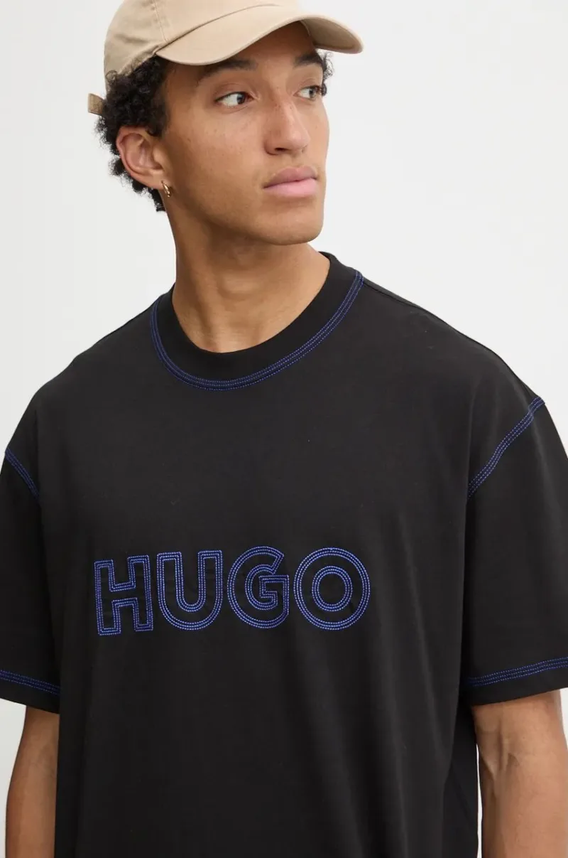 Hugo Blue tricou din bumbac barbati