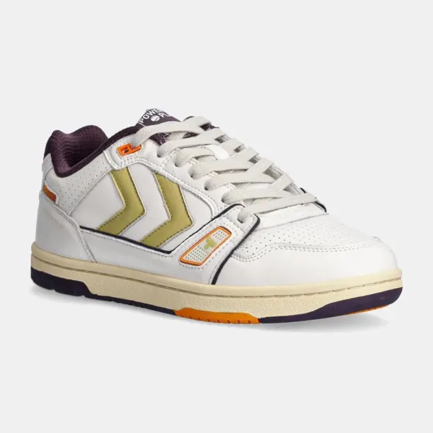 Hummel sneakers din piele Power Play Lx-e Ap2 culoarea bej