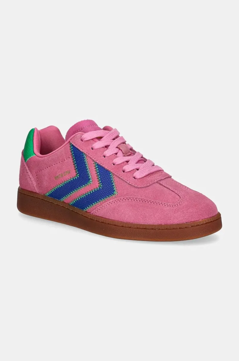 Hummel sneakers din piele intoarsă Vm78 Cph Lz culoarea roz