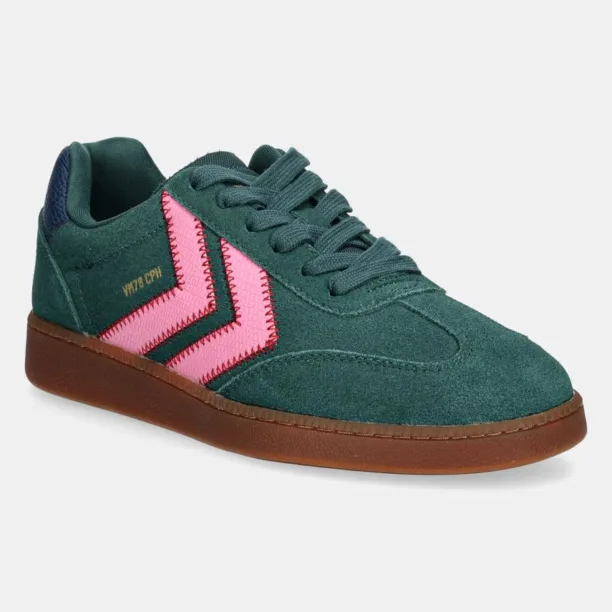 Hummel sneakers din piele intoarsă Vm78 Cph Lz culoarea verde