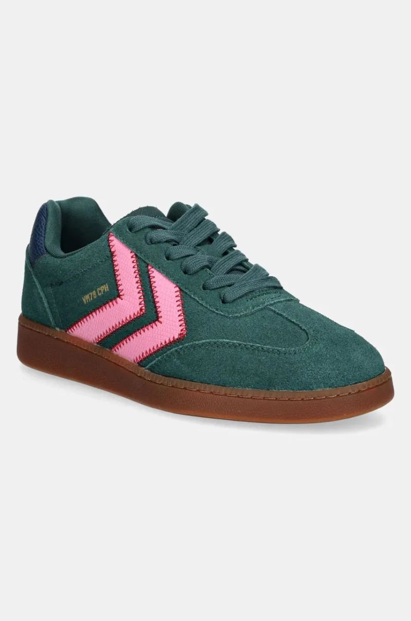 Hummel sneakers din piele intoarsă Vm78 Cph Lz culoarea verde