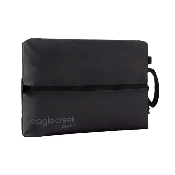 Husă Eagle Creek Pack-It Isolate Shoe Sack - black/black preţ