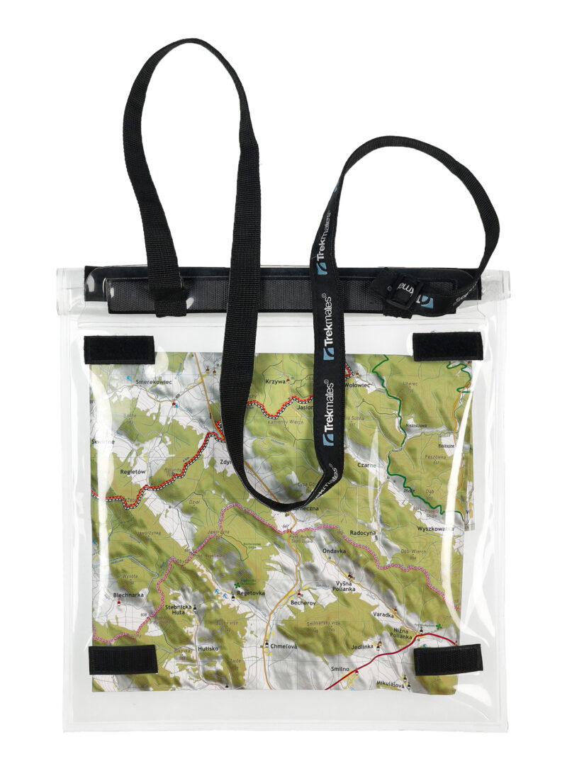 Husa hartă Trekmates Map Case - clear preţ