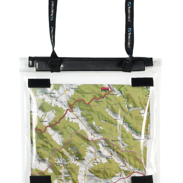 Cumpăra Husa hartă Trekmates Map Case - clear