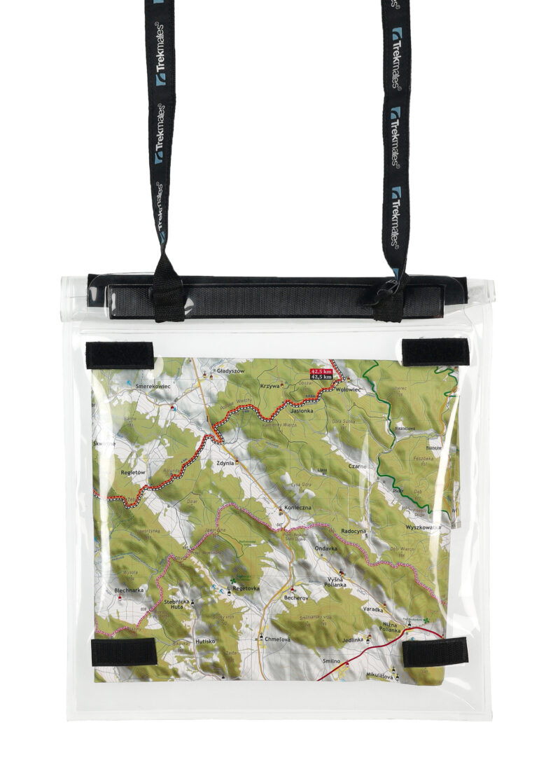 Cumpăra Husa hartă Trekmates Map Case - clear