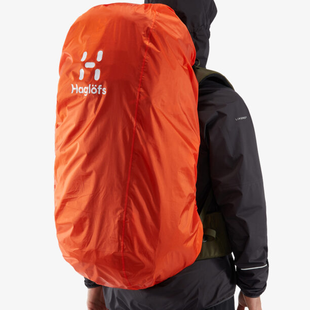 Husa imprmeabila rucsac Haglofs Raincover Medium - habanero